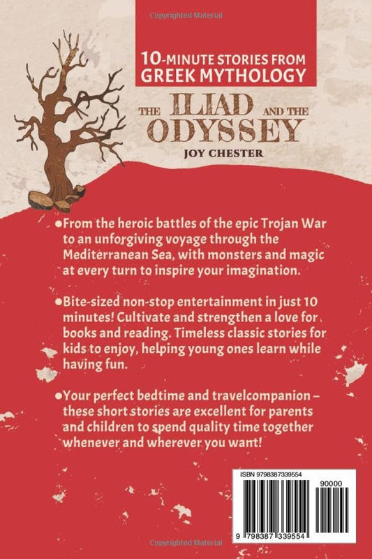 10-Minute Stories From Greek Mythology - The Iliad and The Odyssey