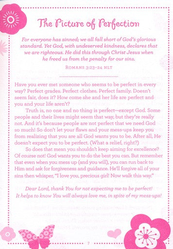 3-Minute Devotions for Girls: 180 Inspirational Readings for Young Hearts