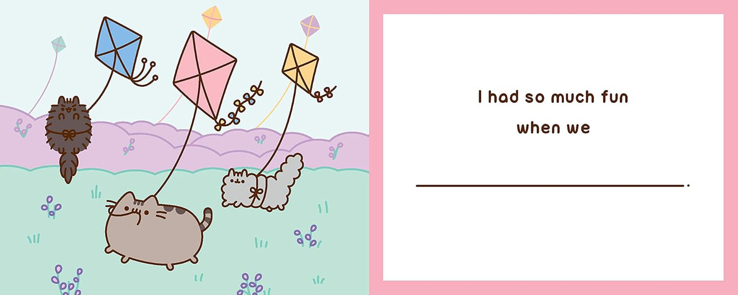 Pusheen: I Like You More than Pizza: A Fill-In Book