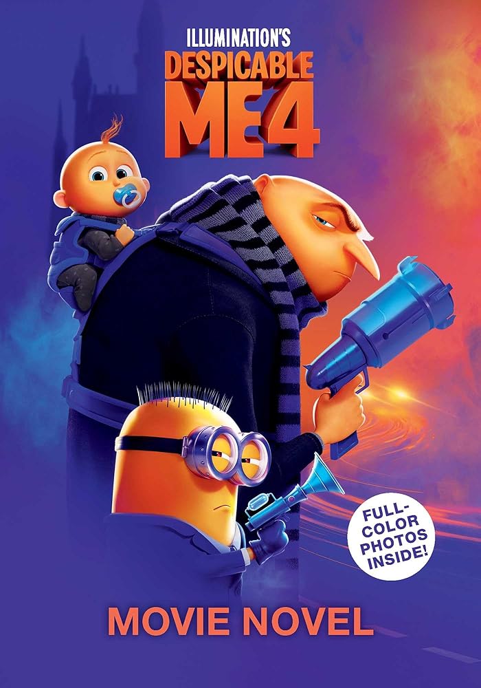 Despicable Me 4 Movie Novelization cover image