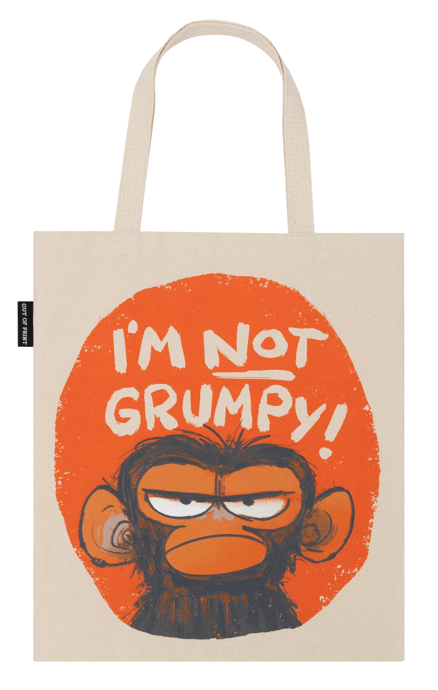 Grumpy Monkey – "I’m Not Grumpy!" - Tote Bag