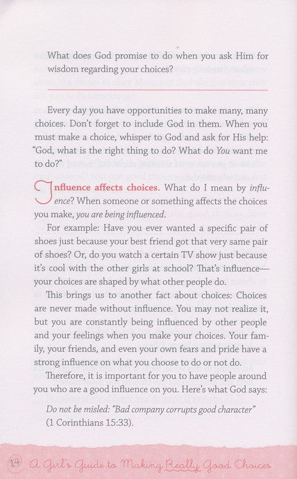 A Girl's Guide to Making Really Good Choices