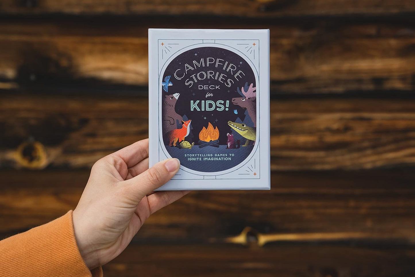 Campfire Stories Deck--For Kids!: Storytelling Games to Ignite Imagination