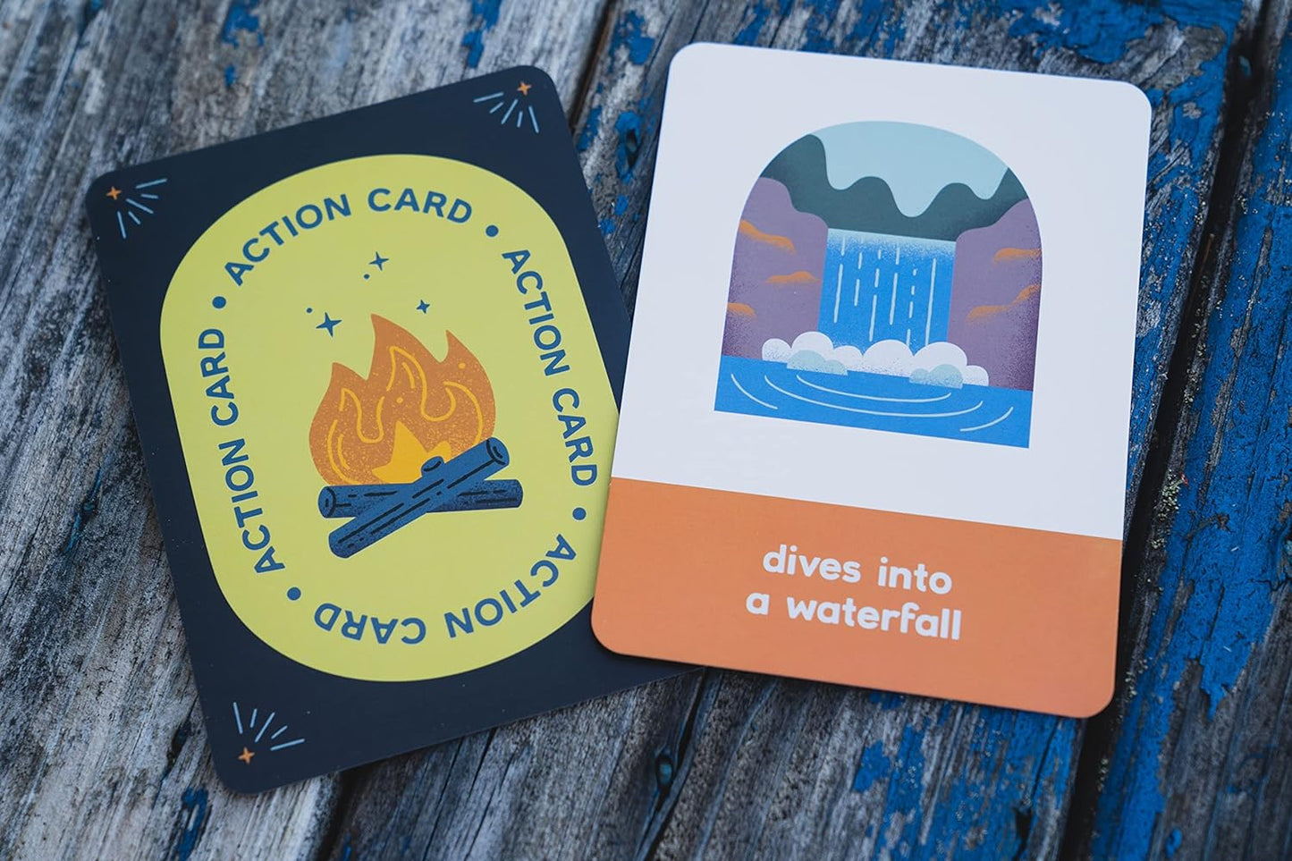 Campfire Stories Deck--For Kids!: Storytelling Games to Ignite Imagination