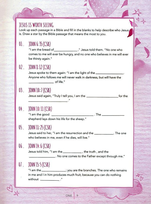 For Girls Like You: God's Brave Girl Younger Kids Activity Book