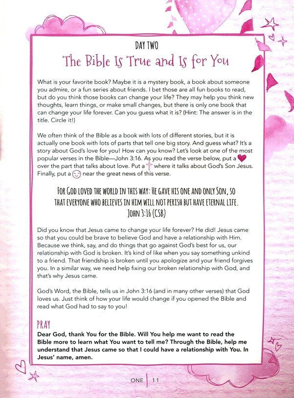 For Girls Like You: God's Brave Girl Younger Kids Activity Book