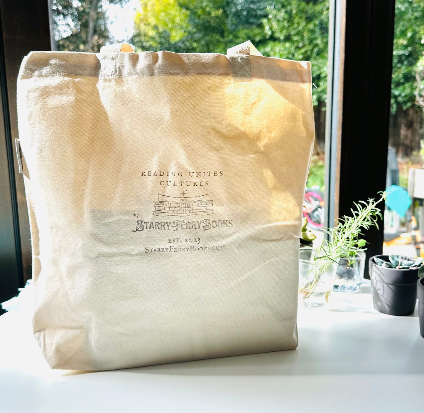 Reading Unites Culture - Organic Cotton Tote Bag