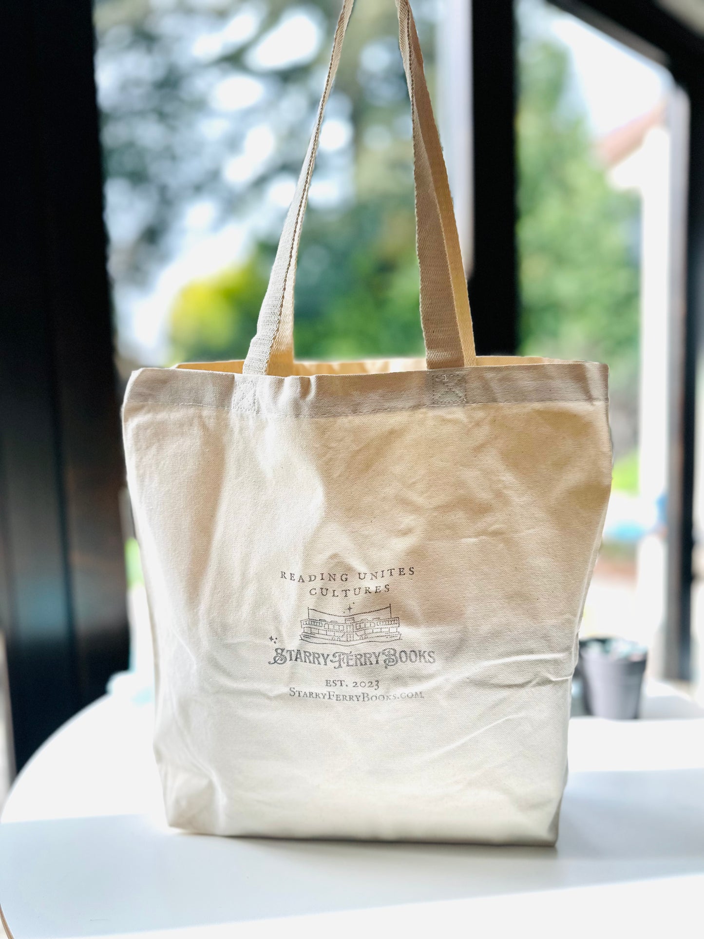 Reading Unites Culture - Organic Cotton Tote Bag