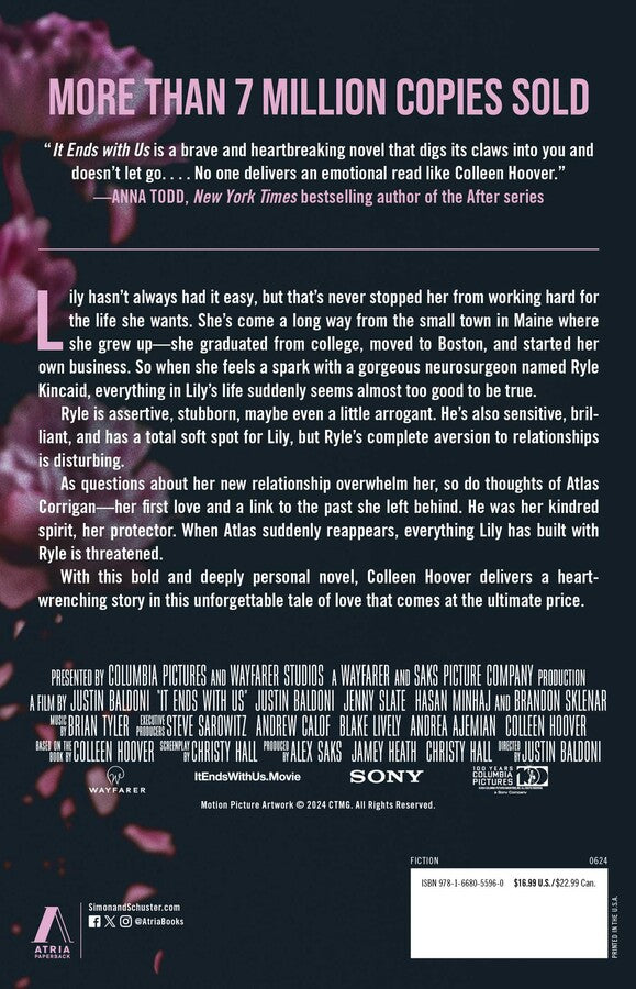 It Ends with Us (SOON TO BE A MAJOR MOTION PICTURE)