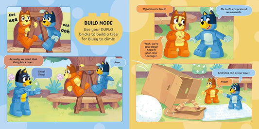 LEGO DUPLO Bluey Flat Pack: Includes Picture Book, LEGO DUPLO Bluey Figure, Playscene, and Poster | DK