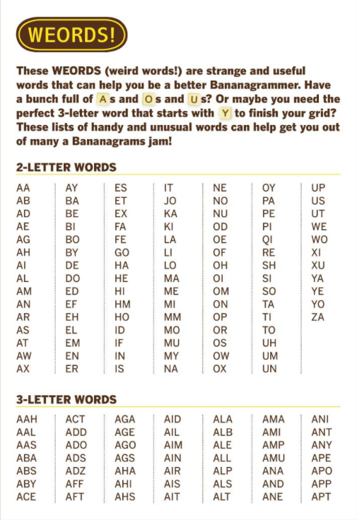 More Bananagrams: An Official Book