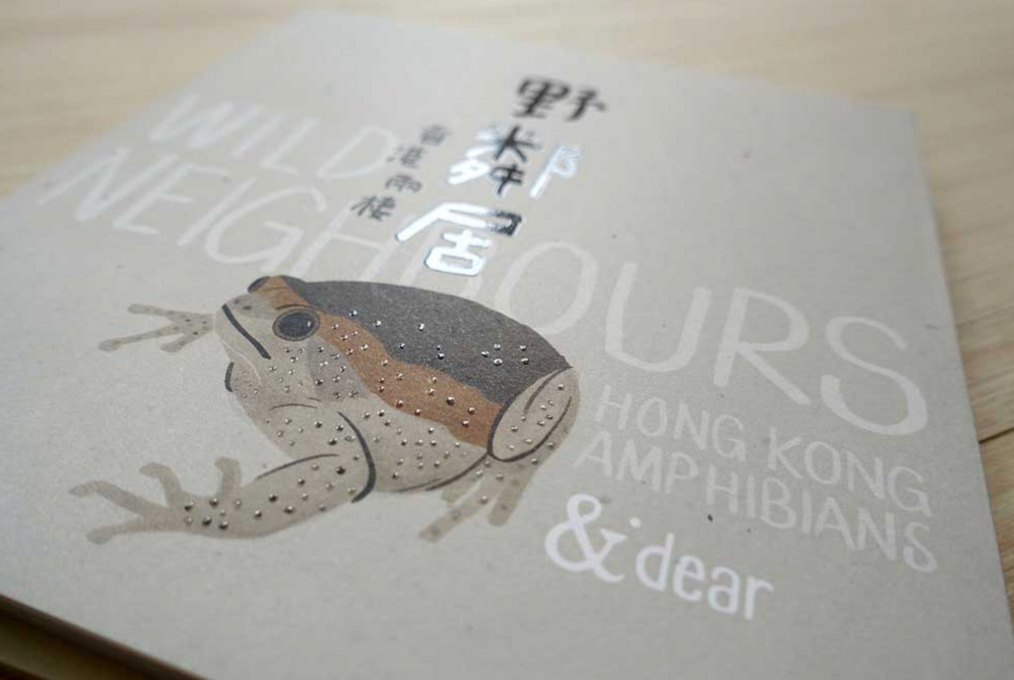 《野鄰居 – 香港兩棲》第一本香港兩棲動物繪本
