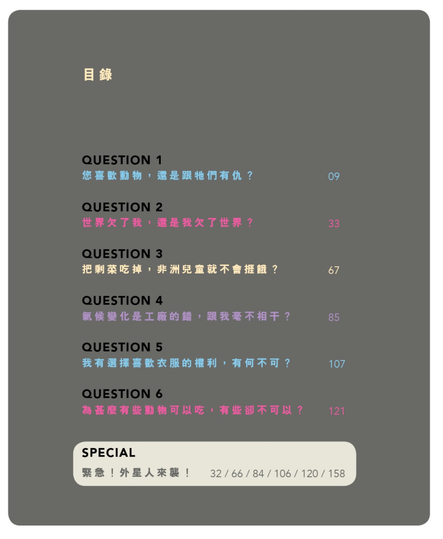 《圓頭漫畫. 生存的選擇題》- 用漫畫探討生活中的選擇與責任,喚醒環保與動物權益意識
