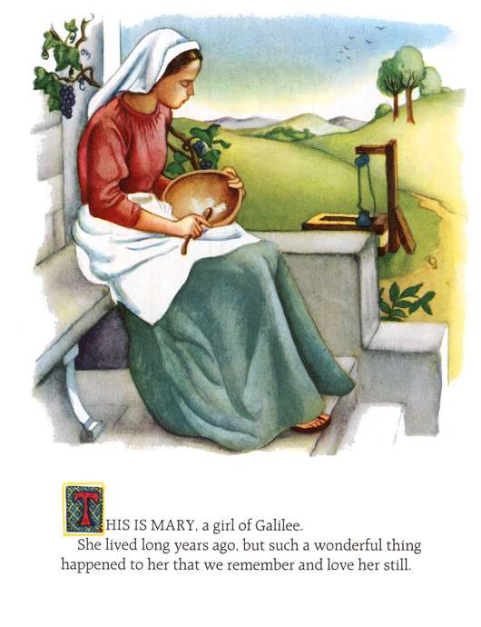 The Christmas Story by Jane Werner Watson, Eloise Wilkin