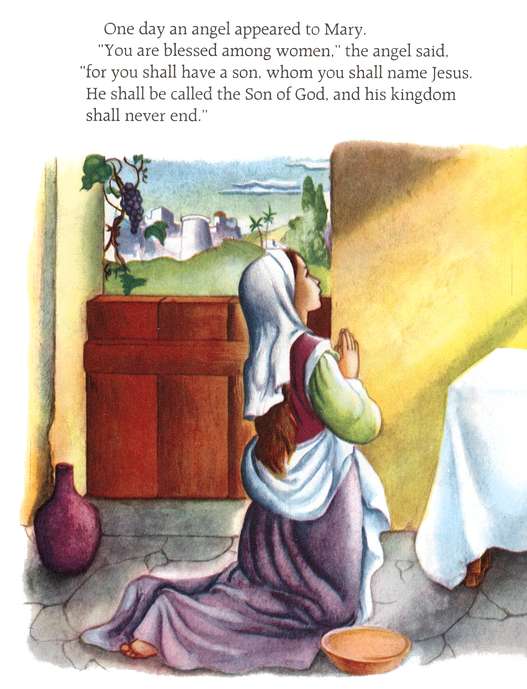 The Christmas Story by Jane Werner Watson, Eloise Wilkin