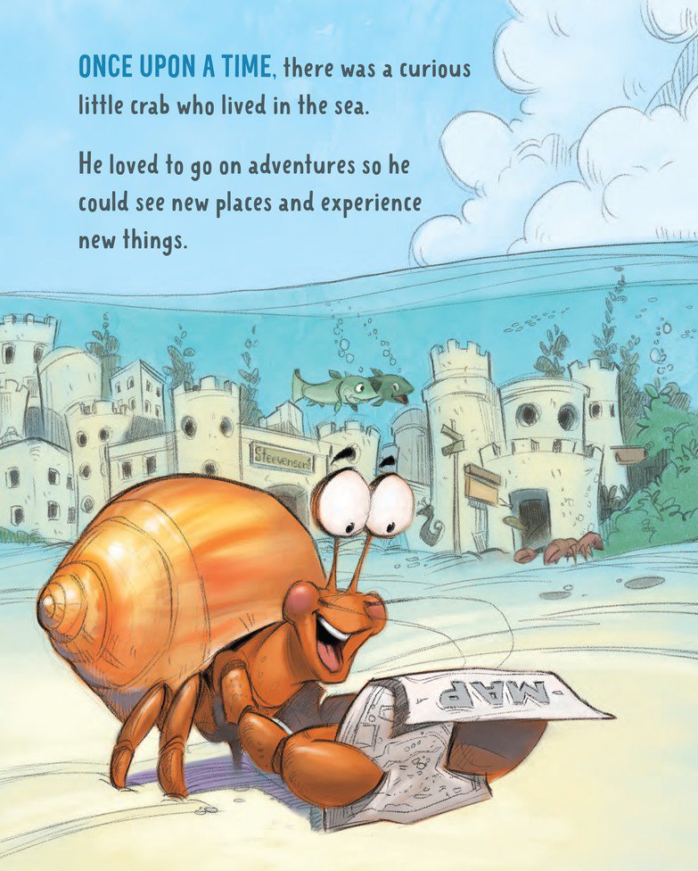 The Happy Crab - True happiness comes from putting others first.