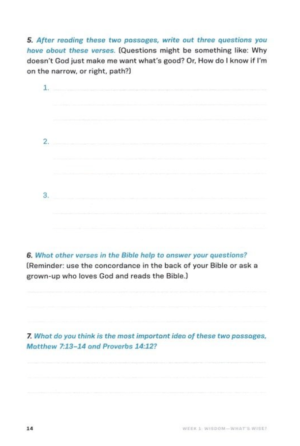 When Wrong Seems Right: A Kids Bible Study on Making Good Choices - Starry Ferry Books