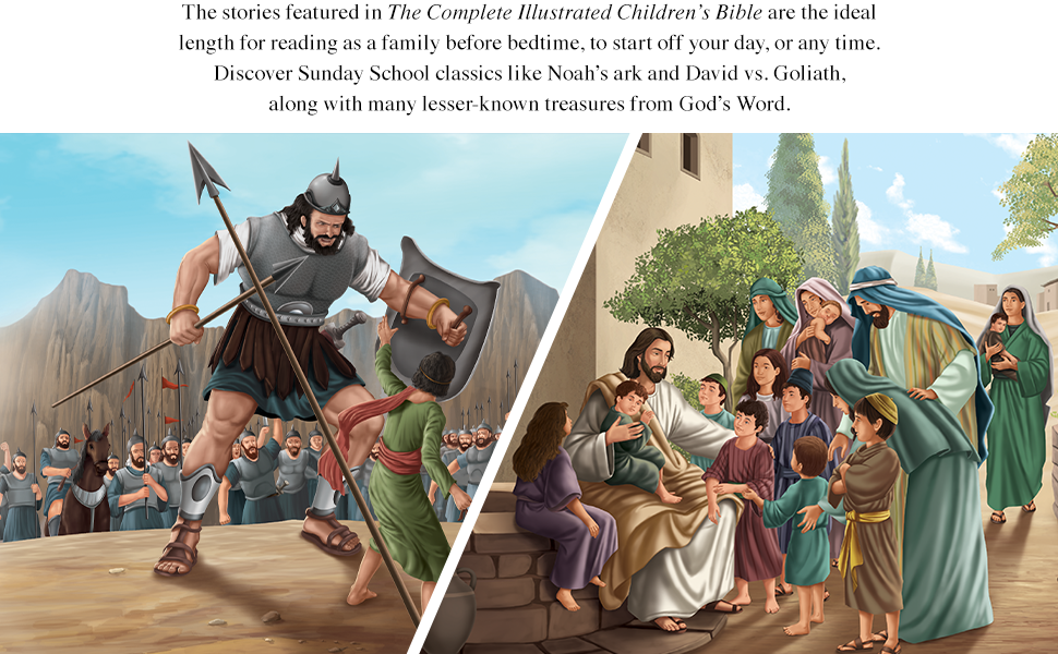 The Complete Illustrated Children's Bible (The Complete Illustrated Children’s Bible Library) | Janice Emmerson