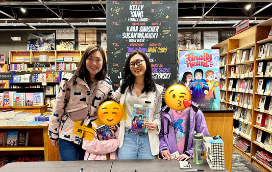 Unveiling "Finally Heard": A Packed Book Signing Event with Kelly Yang at Starry Ferry Books 星渡書店