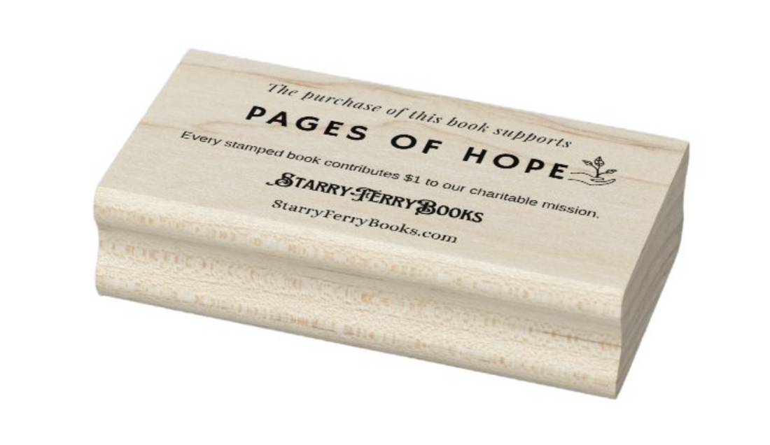 Introducing "Pages of Hope": Support our charitable mission with your purchase