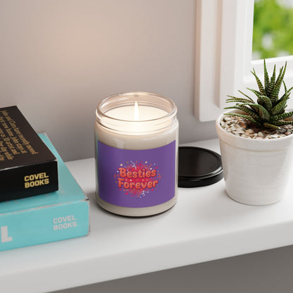 Besties Forever Soy Candle, Galentine’s Vibes | Friendship-First, Squad Goals