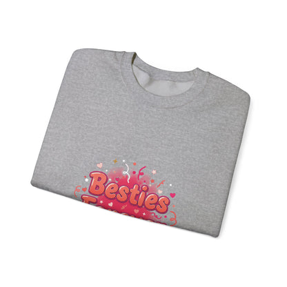 Besties Forever Sweatshirt | Galentine’s Vibes, Friendship-First Crew