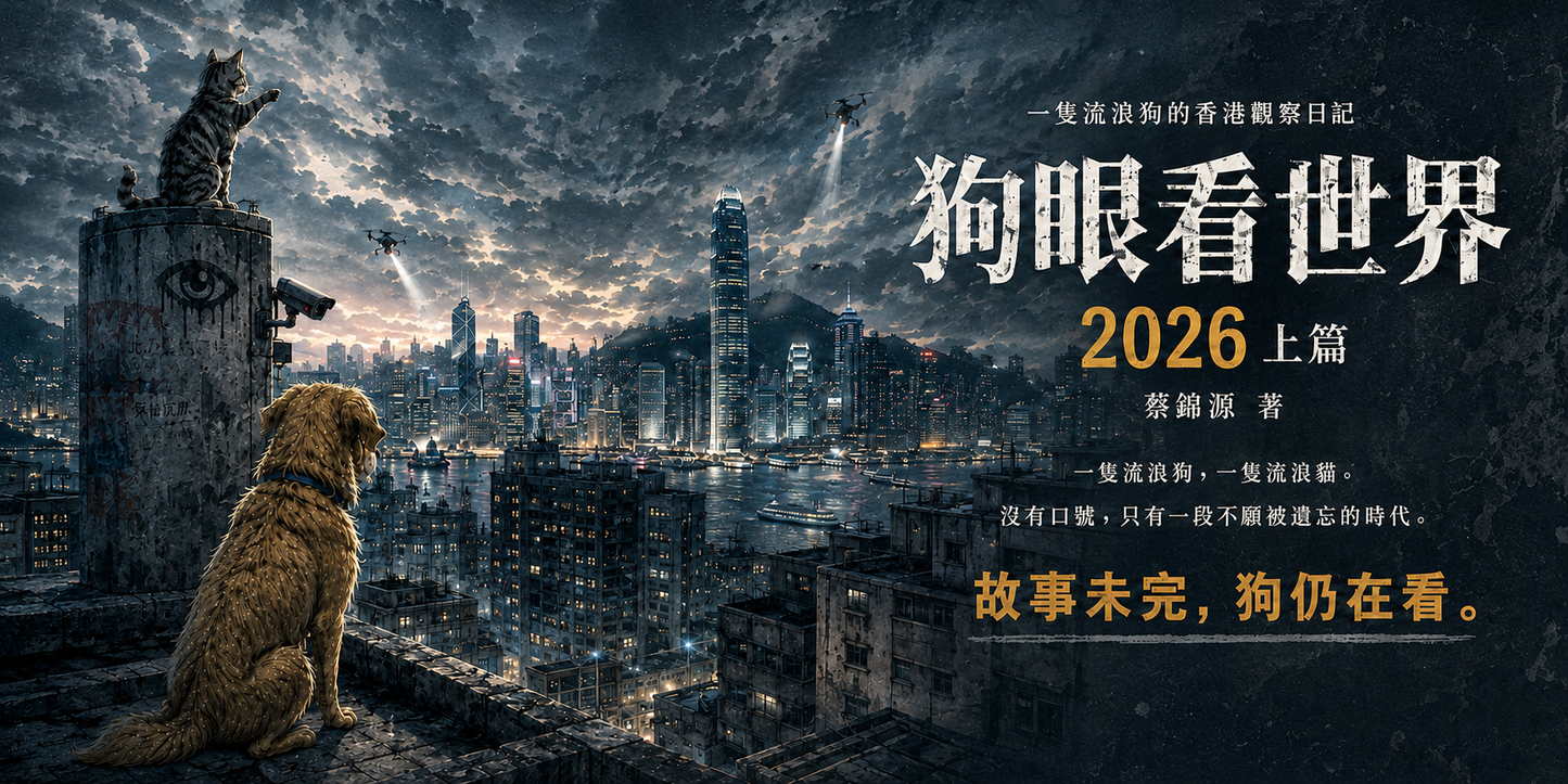 狗眼看世界 - 2026上篇 - 一狗一貓，記下一座城市不敢再問的事 [電子書] | 蔡錦源