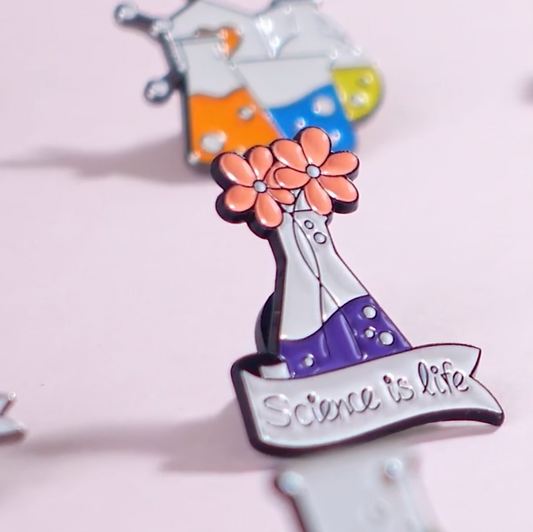 STEM Pin - Science is life