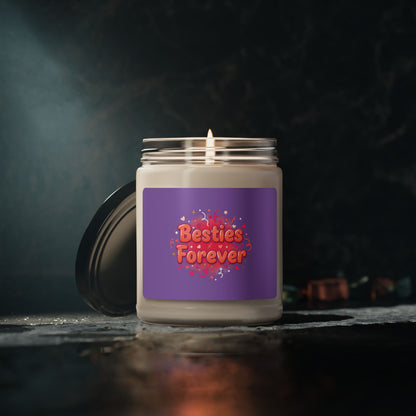 Besties Forever Soy Candle, Galentine’s Vibes | Friendship-First, Squad Goals