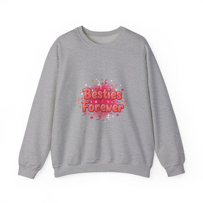 Besties Forever Sweatshirt | Galentine’s Vibes, Friendship-First Crew