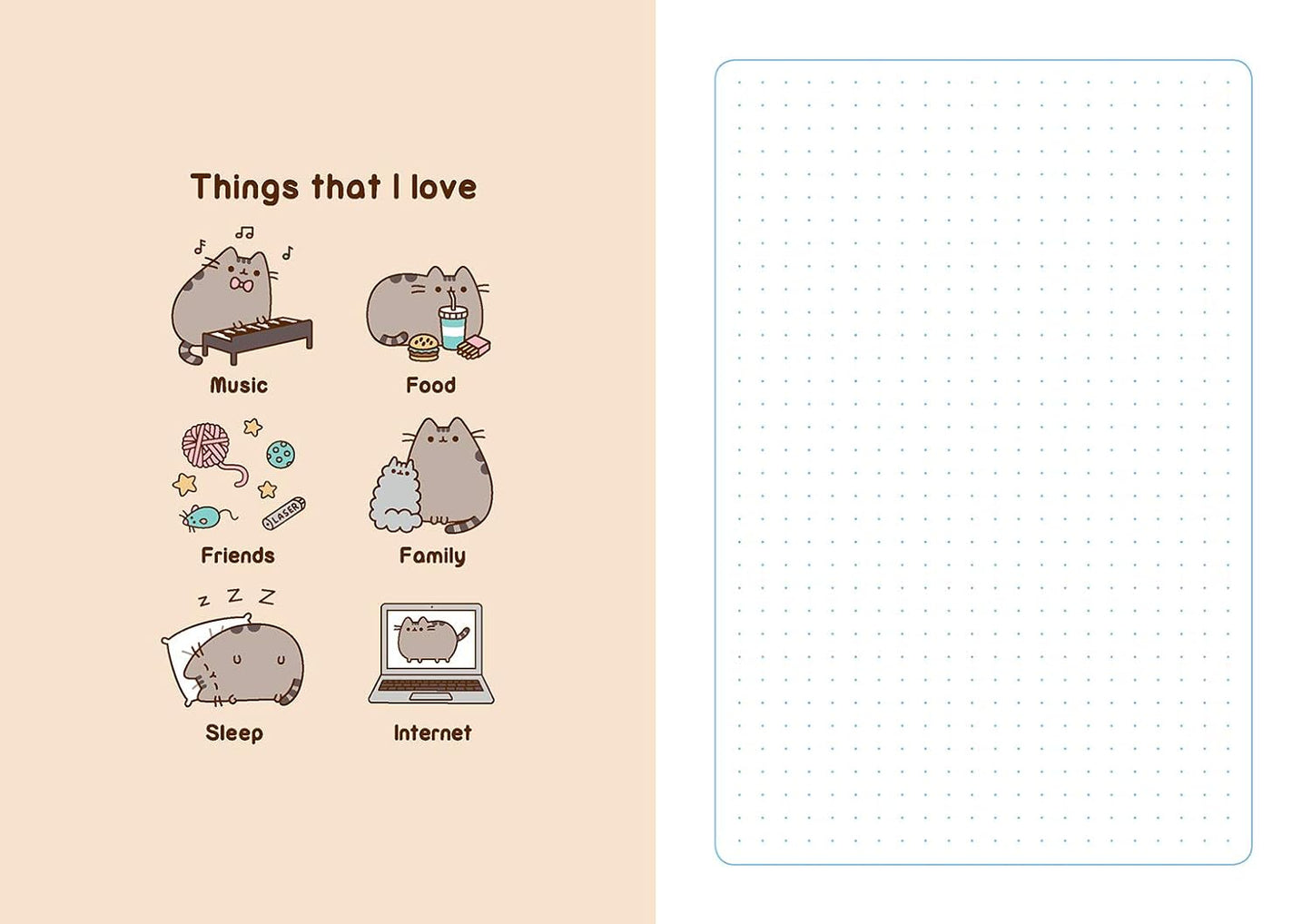 Pusheen Positivity Journal (Diary)