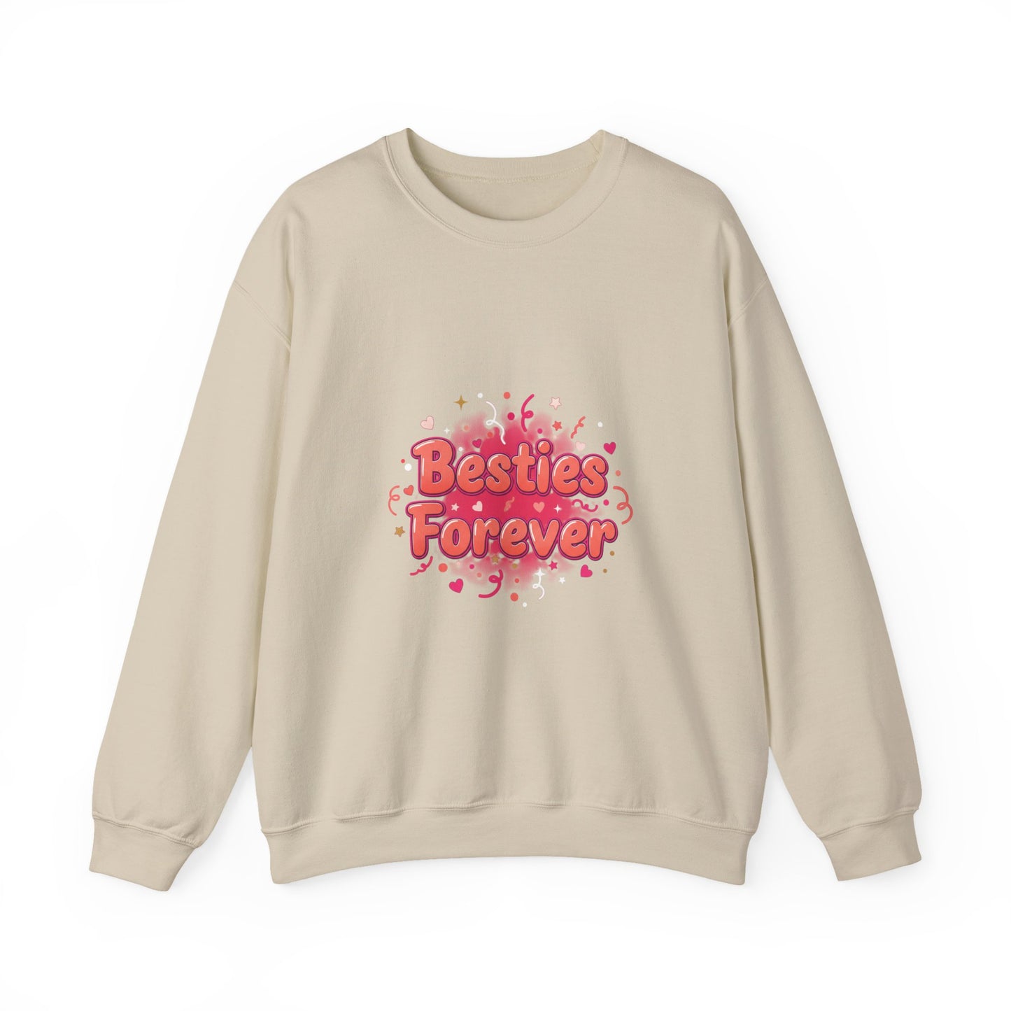 Besties Forever Sweatshirt | Galentine’s Vibes, Friendship-First Crew