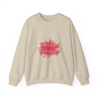 Besties Forever Sweatshirt | Galentine’s Vibes, Friendship-First Crew