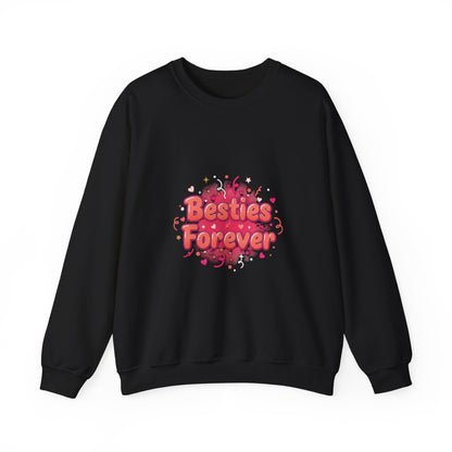 Besties Forever Sweatshirt | Galentine’s Vibes, Friendship-First Crew