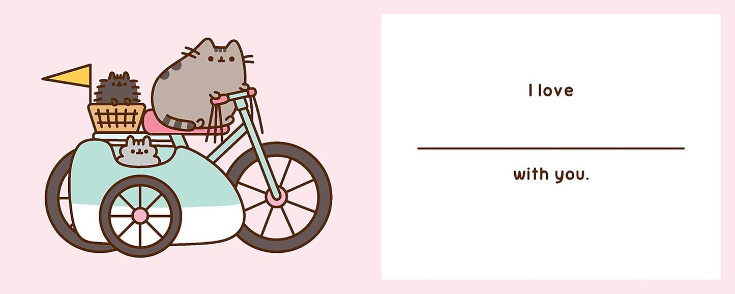 Pusheen: I Like You More than Pizza: A Fill-In Book