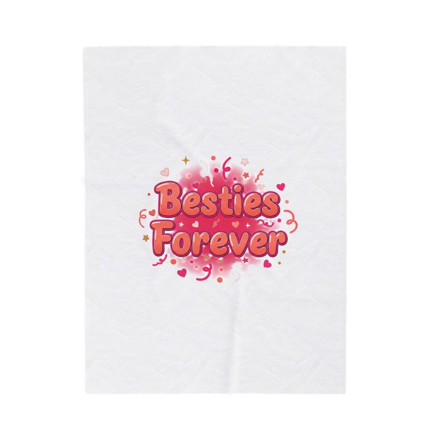 Besties Forever Blanket | Galentine’s design, female friendship, squad vibes