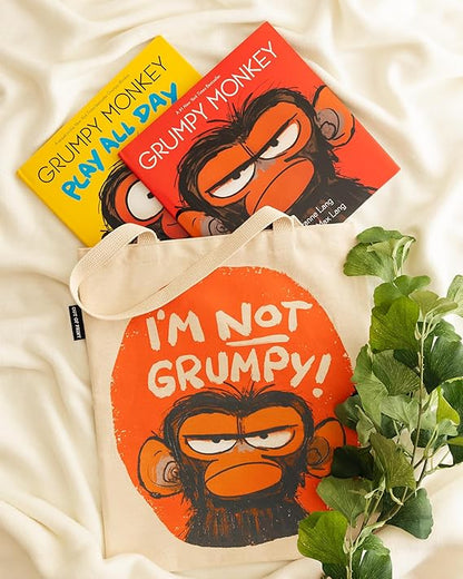 Grumpy Monkey – "I’m Not Grumpy!" - Tote Bag