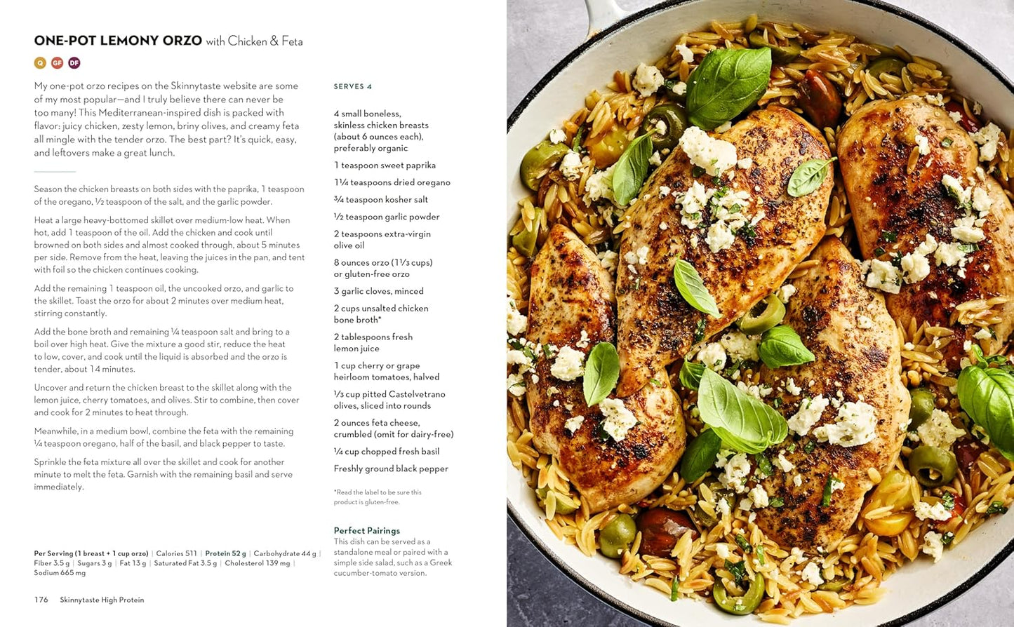 Skinnytaste High Protein: 100 Healthy, Simple Recipes to Fuel Your Day: A Cookbook (Available on Oct 07, 2025)
