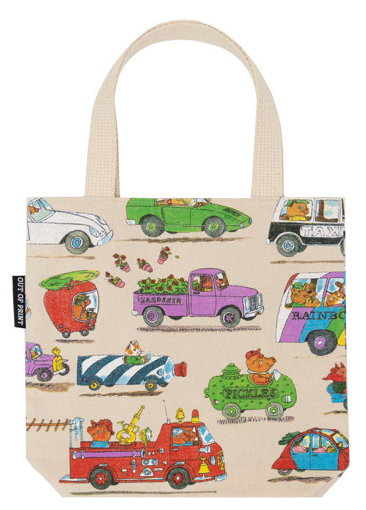 Richard Scarry: Cars and Trucks and Things That Go - Mini Tote Bag