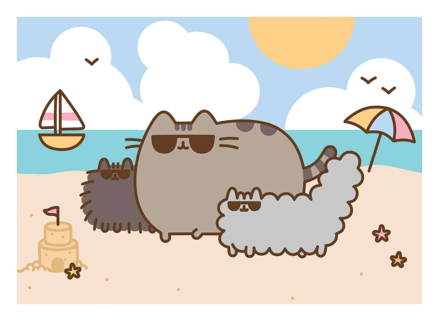 Pusheen Postcard Book: Includes 20 Cute Cards!