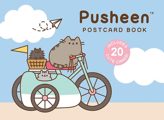 Pusheen Postcard Book: Includes 20 Cute Cards! cover image