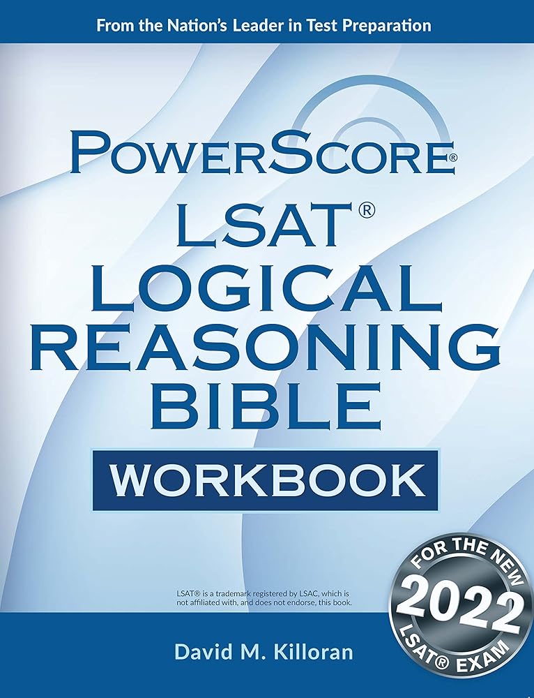 The PowerScore LSAT Logical Reasoning Bible Workbook cover image