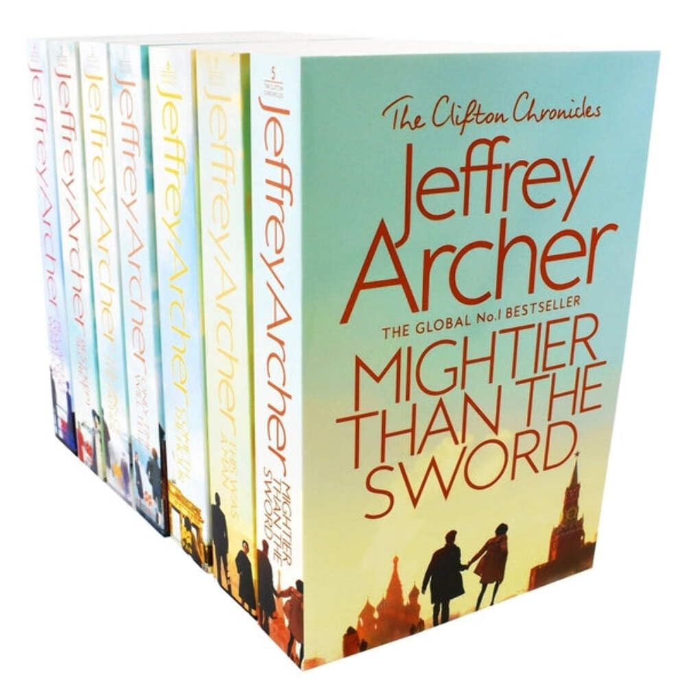 The Clifton Chronicles Series Jeffrey Archer Collection 7 Books Set ( Only Time Will Tell, Best Kept Secret, The Sins of the Father, Cometh the Hour, Mightier than the Sword, Be Careful What You Wish cover image