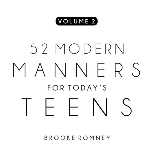52 Modern Manners For Today's Teens Volume 2 cover image