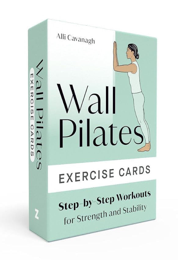 Wall Pilates Exercise Cards: Step-by-Step Workouts for Strength and Stability cover image