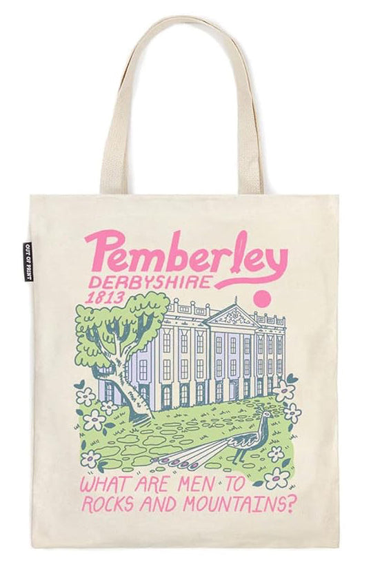 Jane Austen's Pride and Prejudice Pemberley Tote Bag cover image