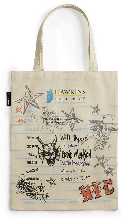 Stranger Things Hawkins Public Library - Tote Bag
