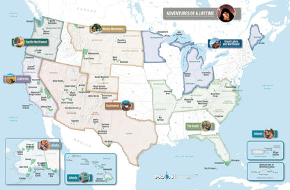 Adventures of a Lifetime: Extraordinary Experiences in USA National Parks (Moon National Parks Travel Guide) | Moon Travel Guides, Becky Lomax