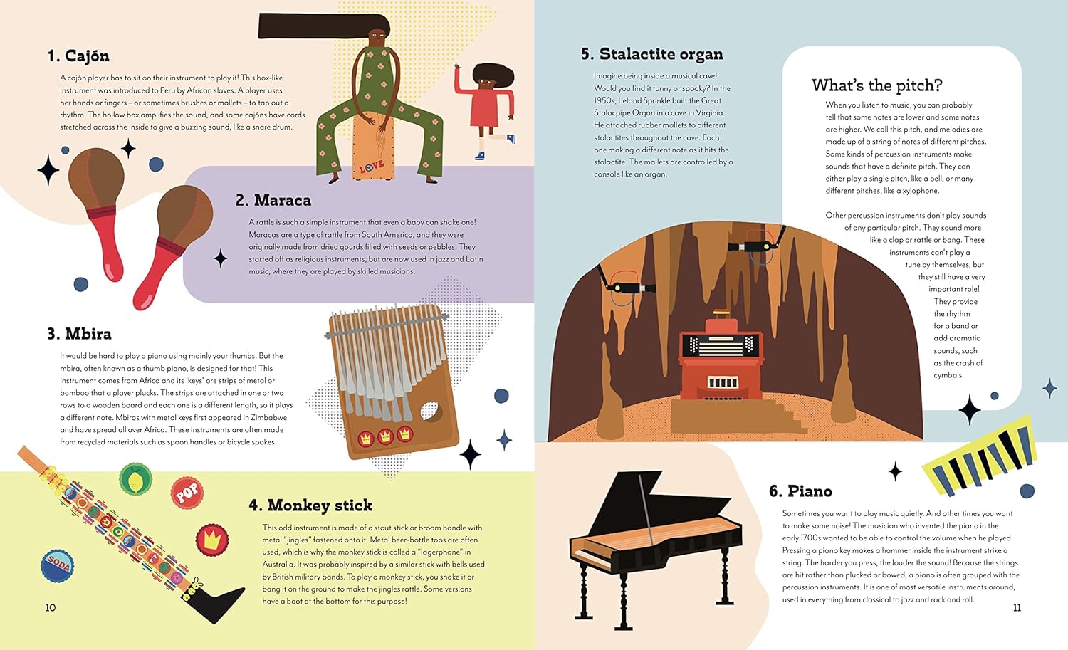  Around the World in 80 Musical Instruments (Around the World, 2)-StarryFerryBooks