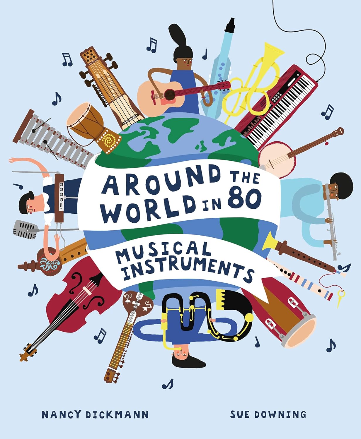  Around the World in 80 Musical Instruments (Around the World, 2)-StarryFerryBooks